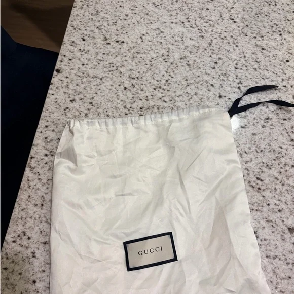 Mini Cream Gucci Cream Leather Logo Belt Bag with Red-Green-Blue Stripe - Picture 4 of 12